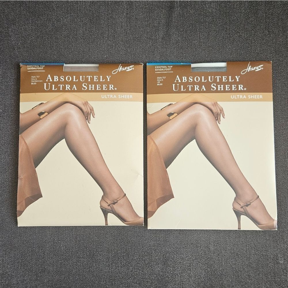 Hanes Absolutely Ultra Sheer Nylon Set of 2